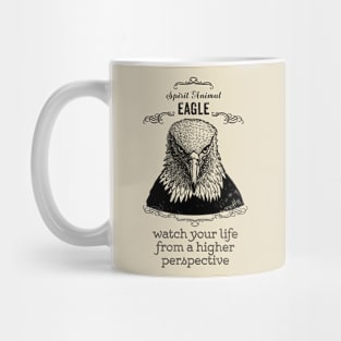 Spirit Animal - Eagle - black Mug